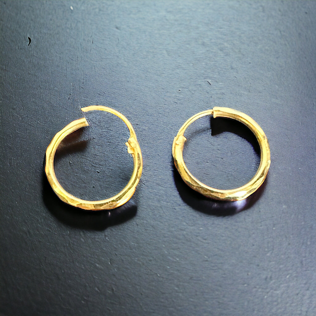 Bali Gold Hoop