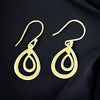 Gold Pear Dangles