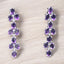 Amethyst Long Dangles