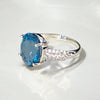 London Blue Topaz Oval