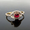 Ruby and Diamonds Ring