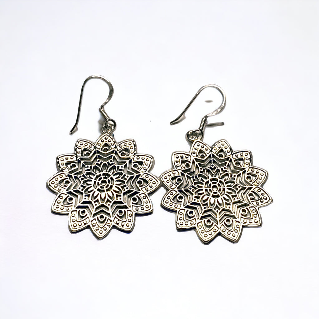 221 Mandala Earrings