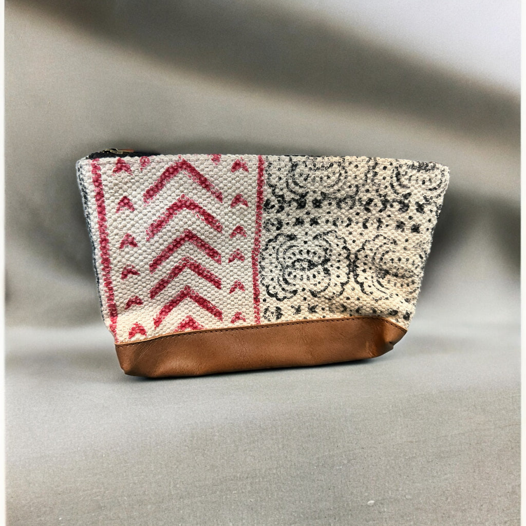 Dhurrie Zipper Pouches