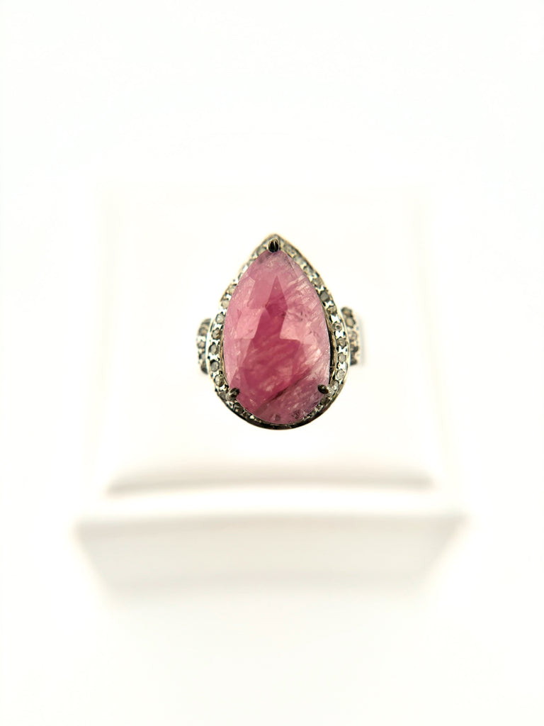 Ruby Pear Geometric